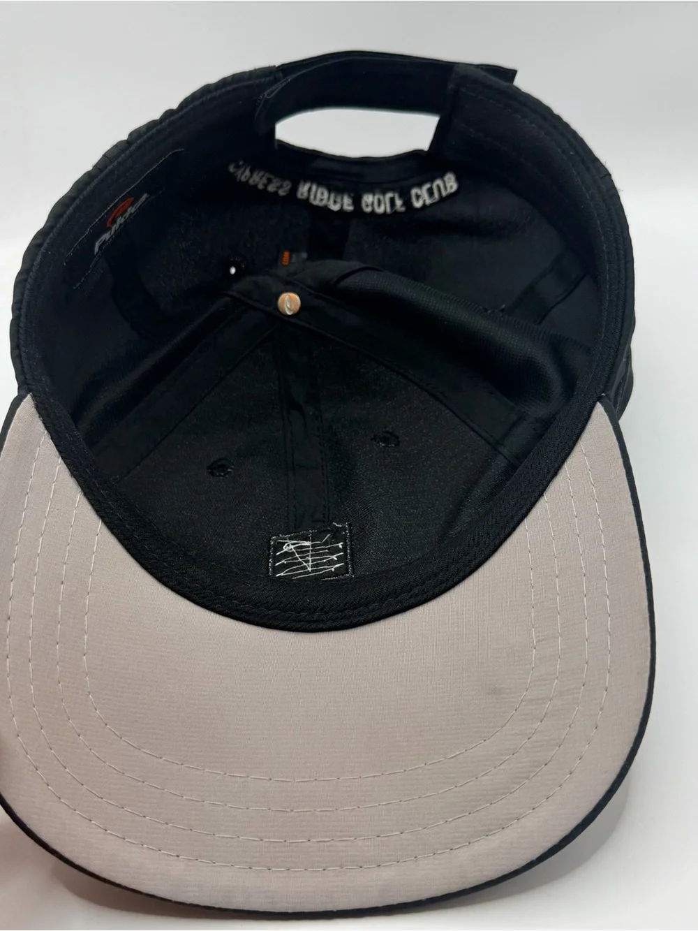 Pukka Cypress Ridge Golf Club Hat Black Adjustable Cap 1999 Custom Headwear